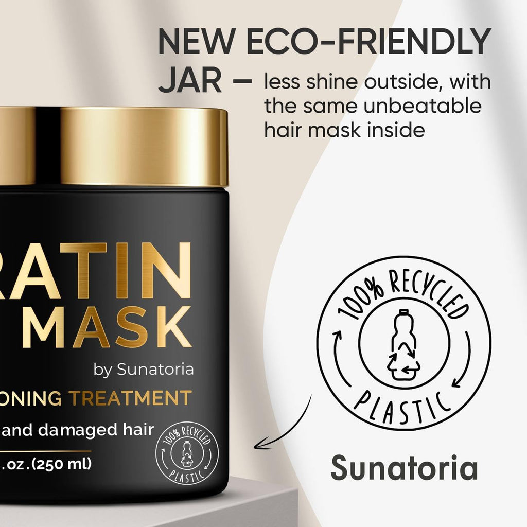 SUNATORIA Keratin Hair Mask – Deep Repair & Hydration Treatment