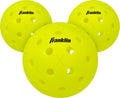 Franklin Sports X-40 Outdoor Pickleballs - Official Ball of USA Pickleball, APP Tour + Pickleball US Open - 3 Packs, 12 Packs, 36 Pickleball Buckets, 50, 100 + 400 Bulk Packs of Regulation Pickleballs