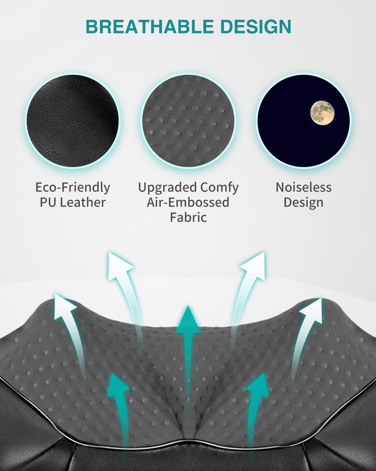 Nekteck™ 3D Shiatsu Neck & Back Massager