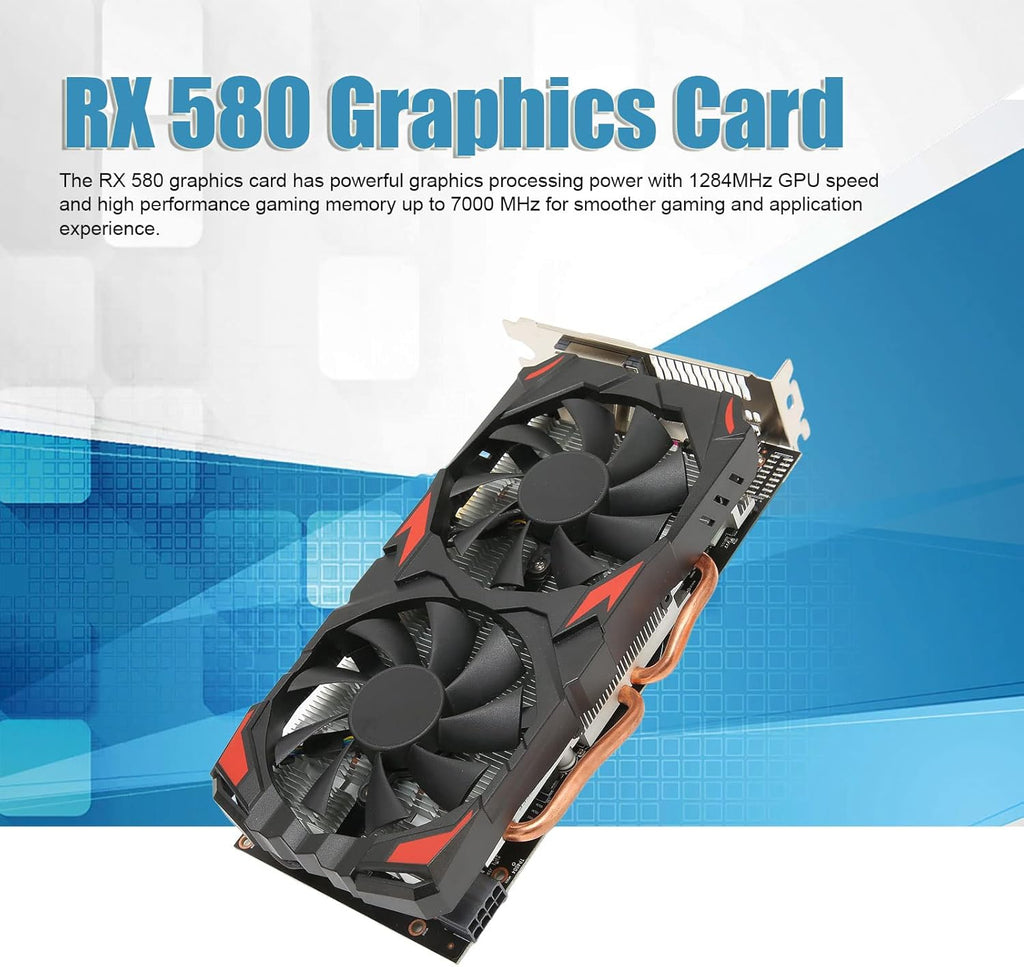 RX 580 8GB GDDR5 Graphics Card – Smooth Gaming & Mining Performance