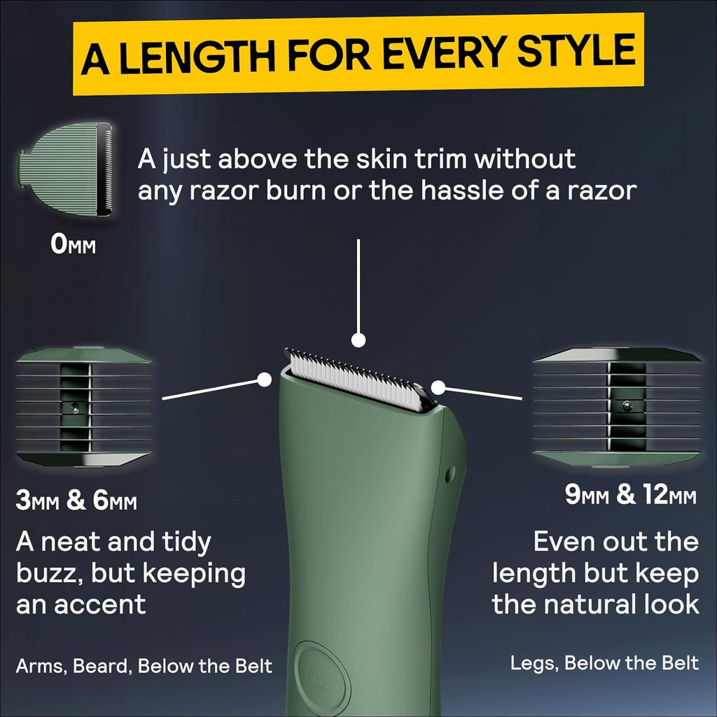 Waterproof Groin & Body Trimmer