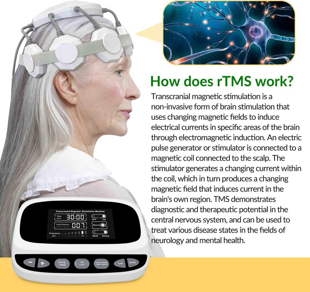 ZJKC TMS Treatment for Depression Parkinson's Deep Brain Memory Enhancement And Brain Stimulation Reduce Long Term Nerve Damage