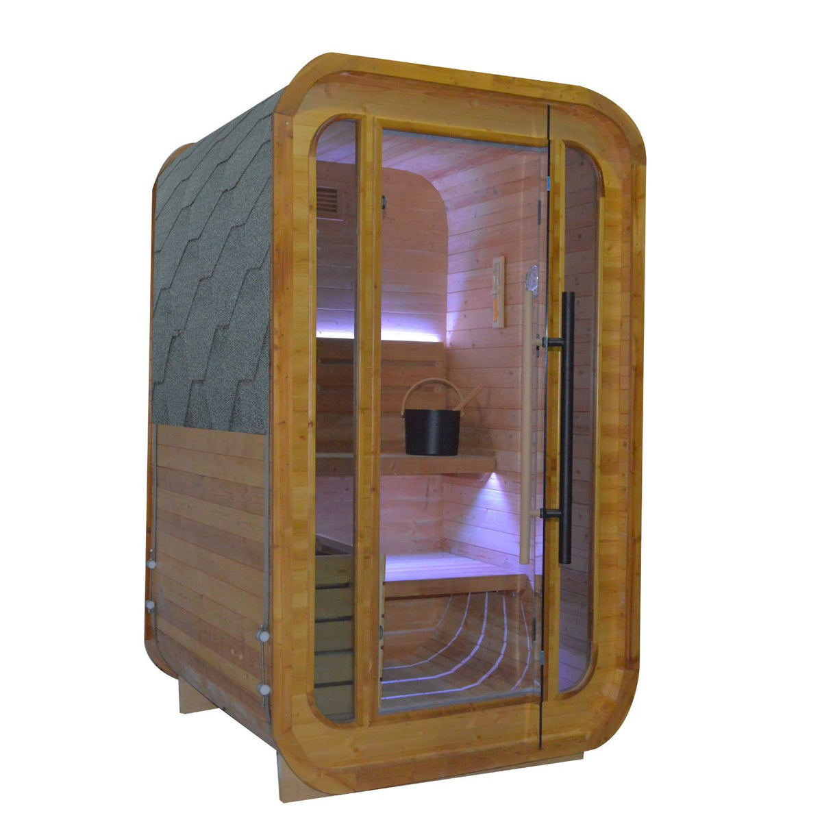 EBARZA™ Indoor/Outdoor Sauna Room LM-BR200TD
