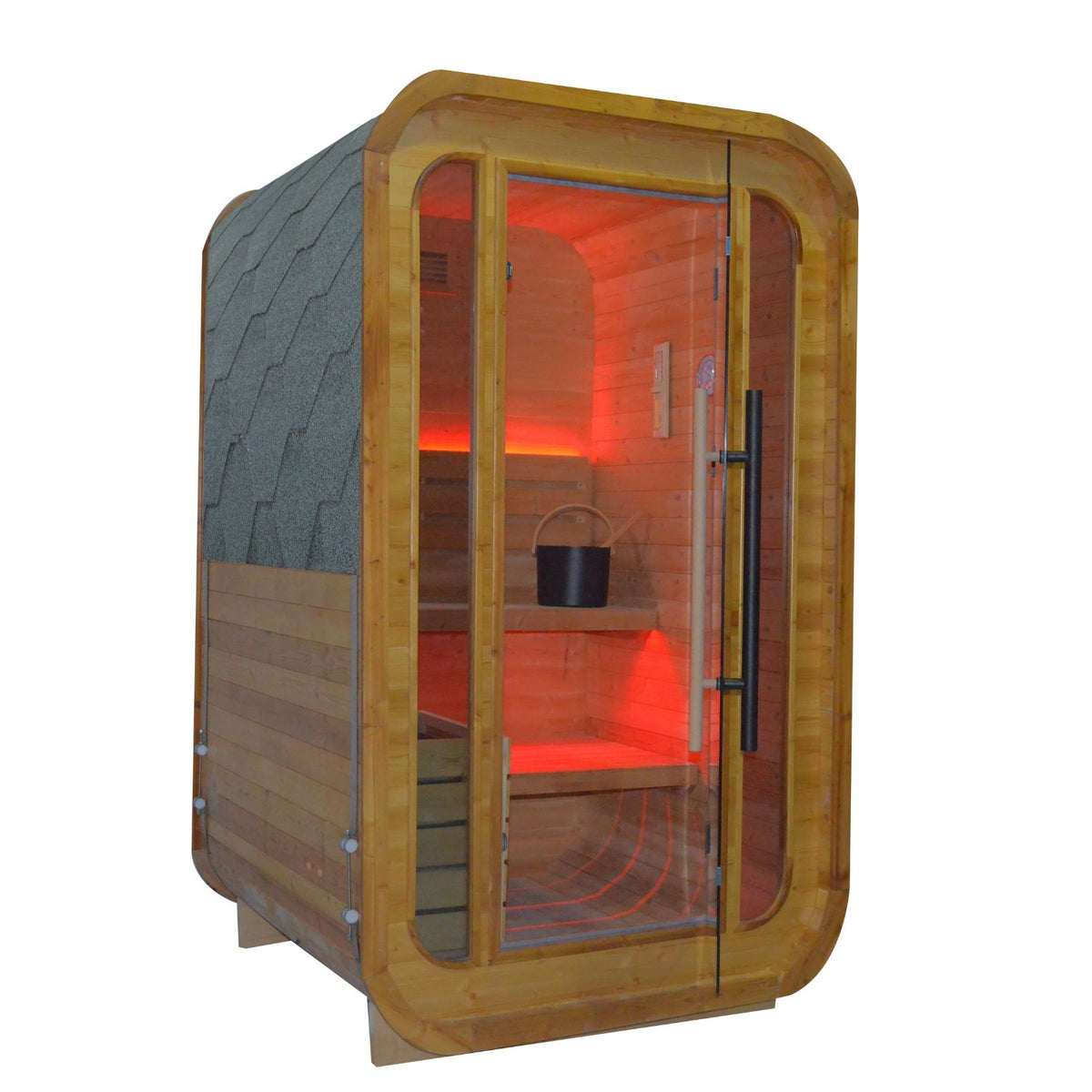 EBARZA™ Indoor/Outdoor Sauna Room LM-BR200TD