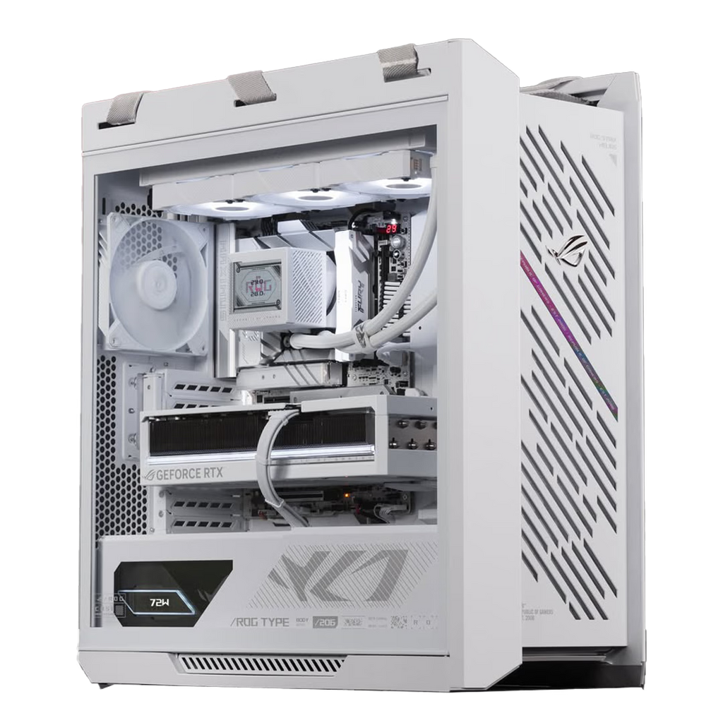 Ultimate ROG Gaming PC (White Edition), Ryzen 7 9800X3D