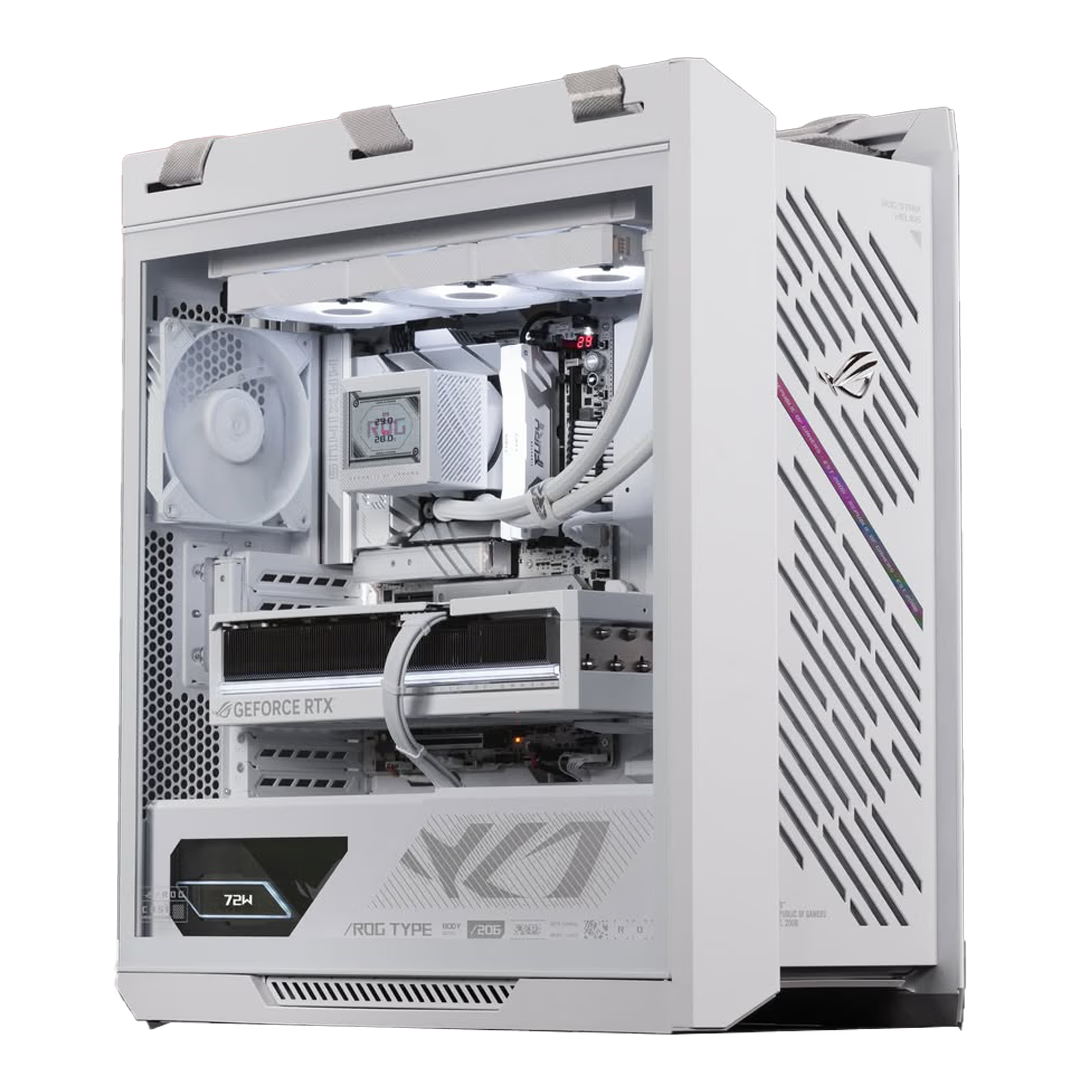 Ultimate ROG Gaming PC (White Edition), Ryzen 7 9800X3D