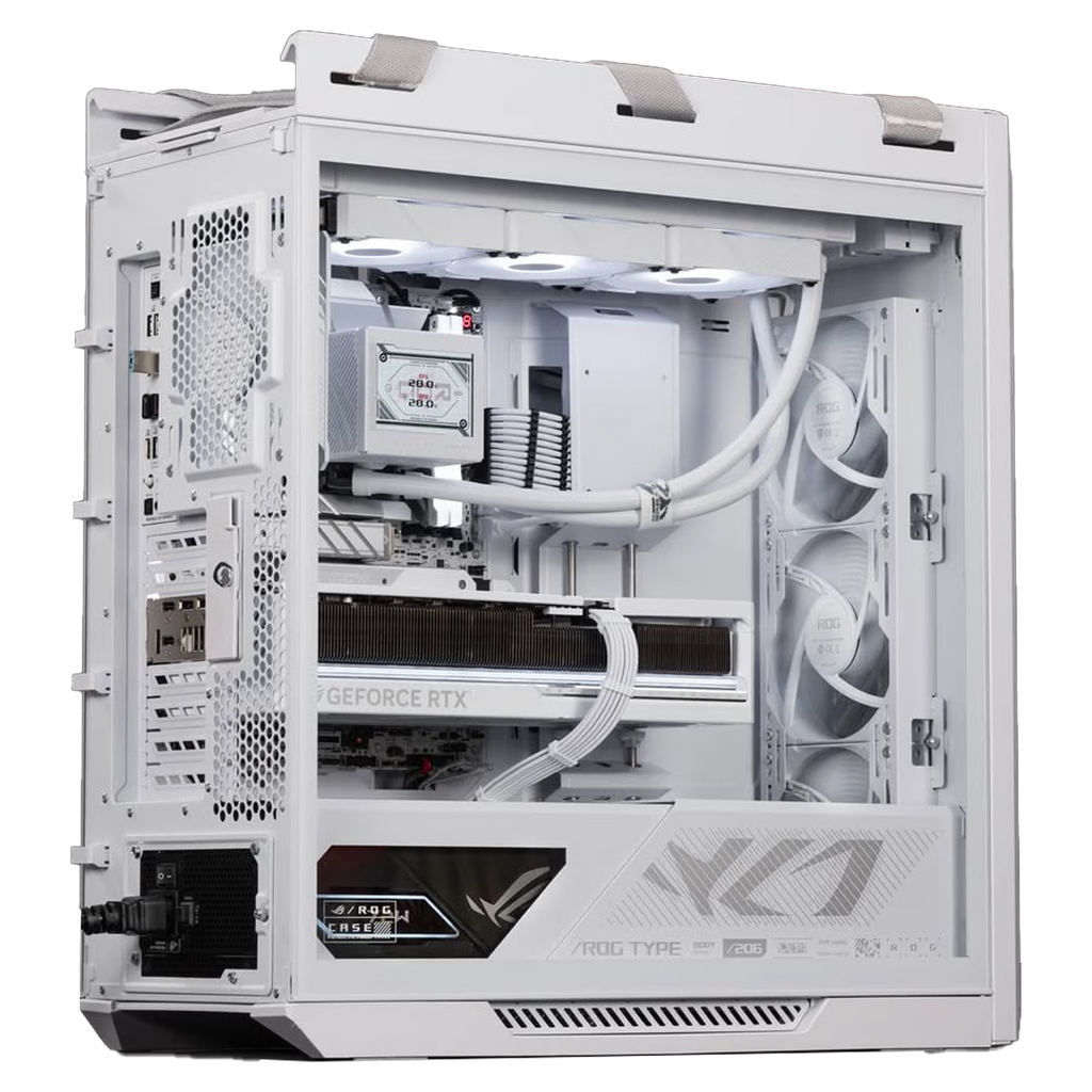 Ultimate ROG Gaming PC (White Edition), Ryzen 7 9800X3D