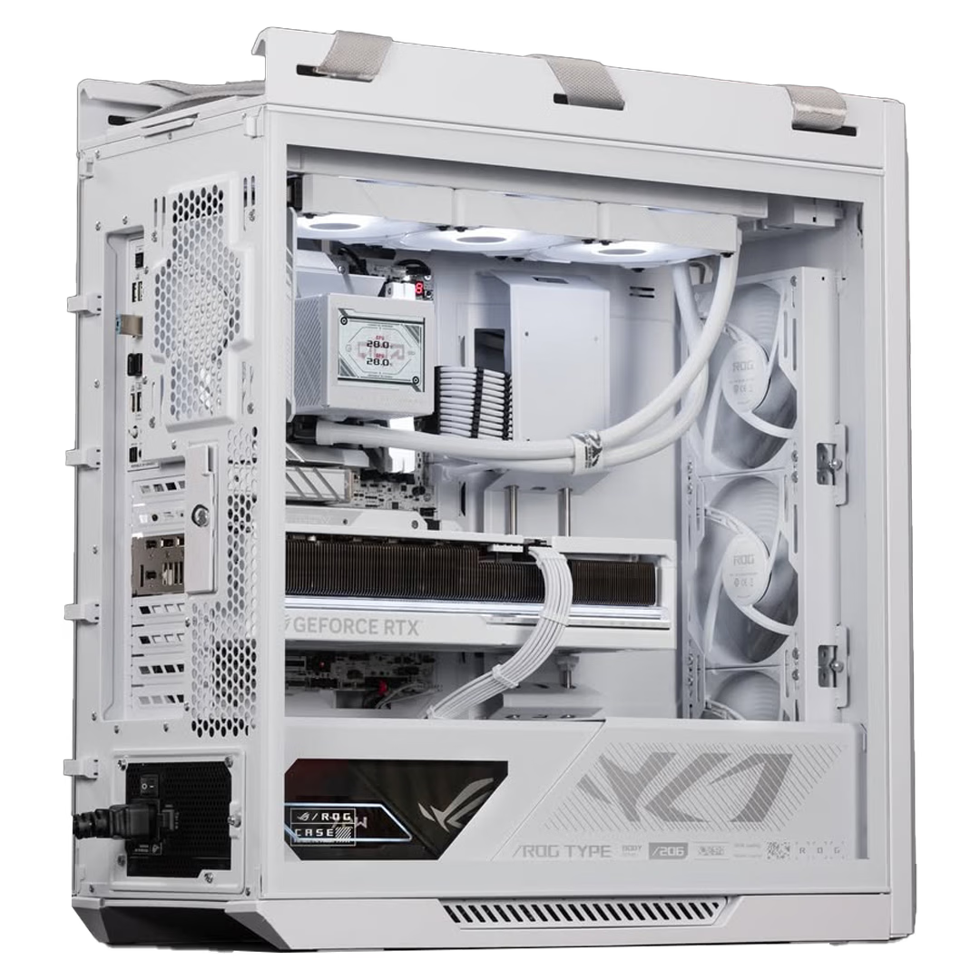 Ultimate ROG Gaming PC (White Edition), Ryzen 7 9800X3D