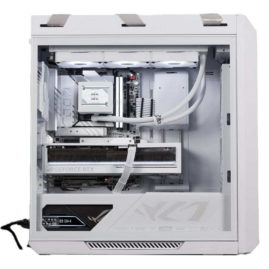 Ultimate ROG Gaming PC (White Edition), Ryzen 7 9800X3D