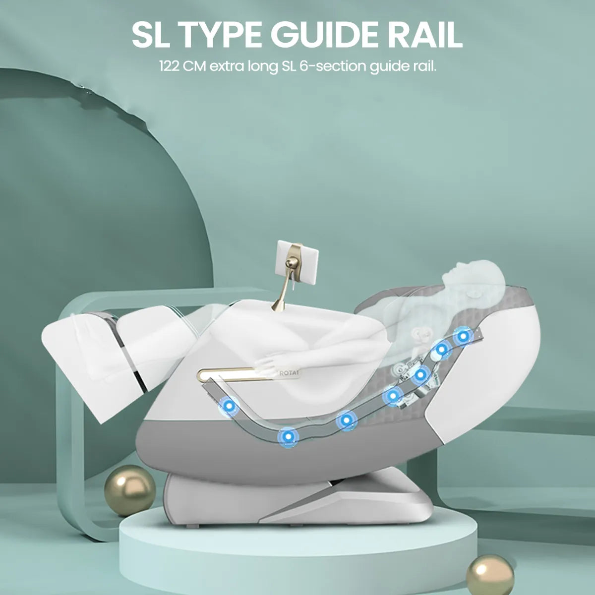 Royal Omega Massage Chair (Grey)