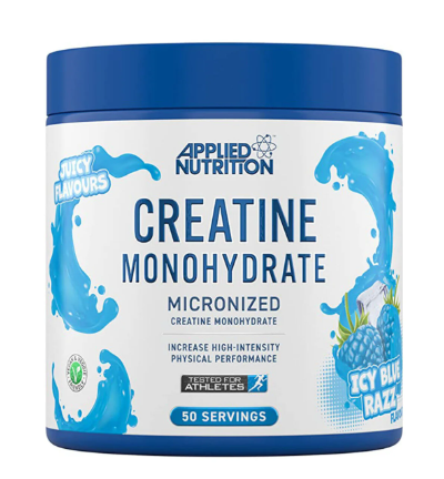 applied nutrition Creatine Monohydrate Micronized, Icy Blue Raz, 250 Gm