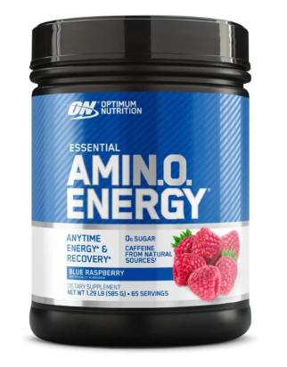 Optimum Nutrition Amino Energy, Blue Raspberry, 65