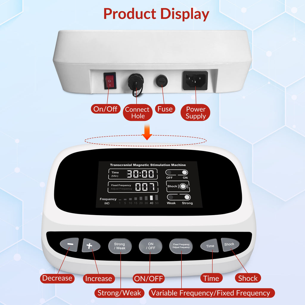 ZJKC TMS Treatment for Depression Parkinson's Deep Brain Memory Enhancement And Brain Stimulation Reduce Long Term Nerve Damage