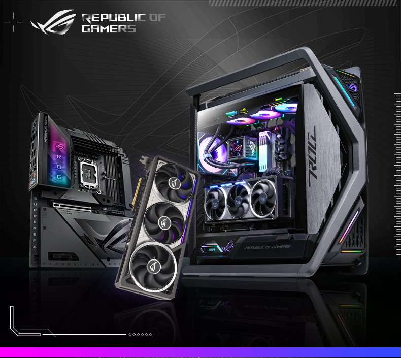 Assembled computer RX 9070XT host RTX 5080/RX 7800XT desktop