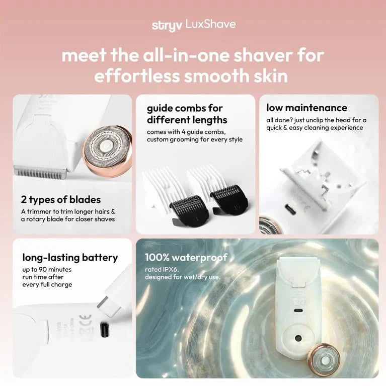 LuxShave  hair removal device.