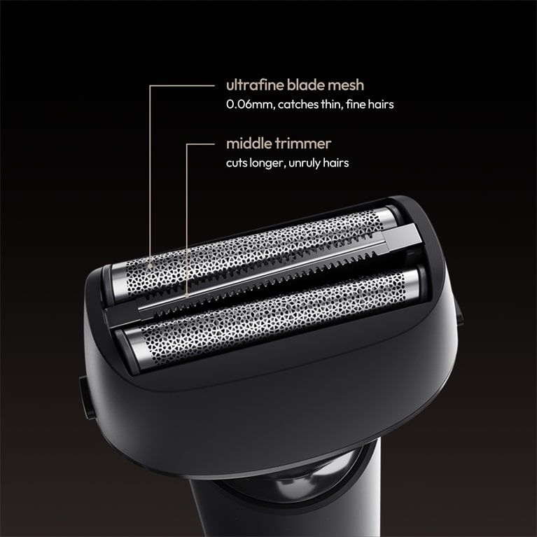 Electric dark shaver